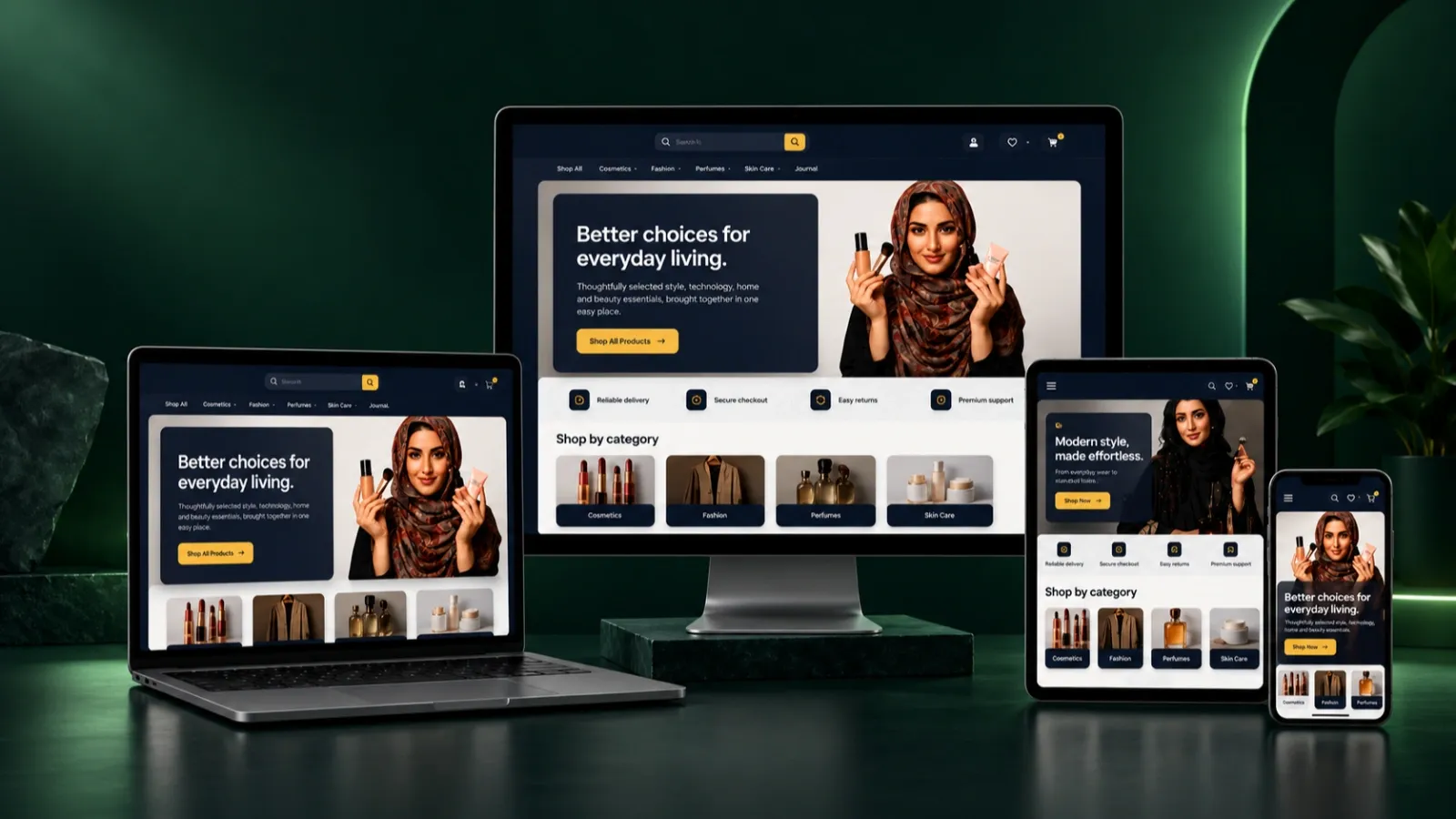 Nilam Boutique E-commerce Website