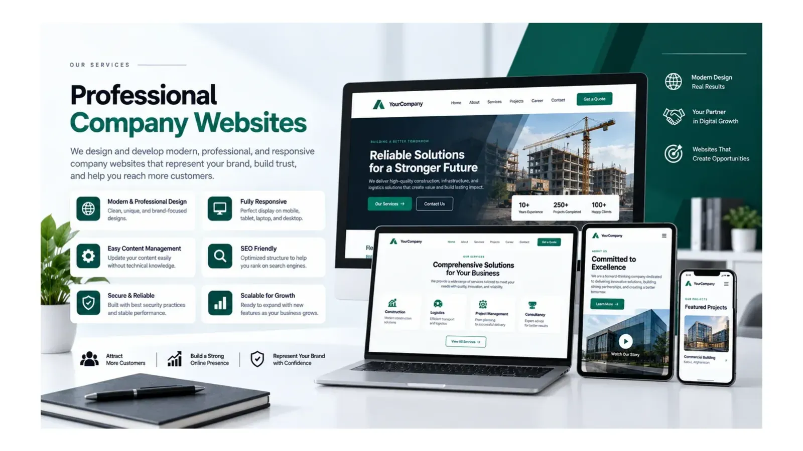 Professional Company Websites