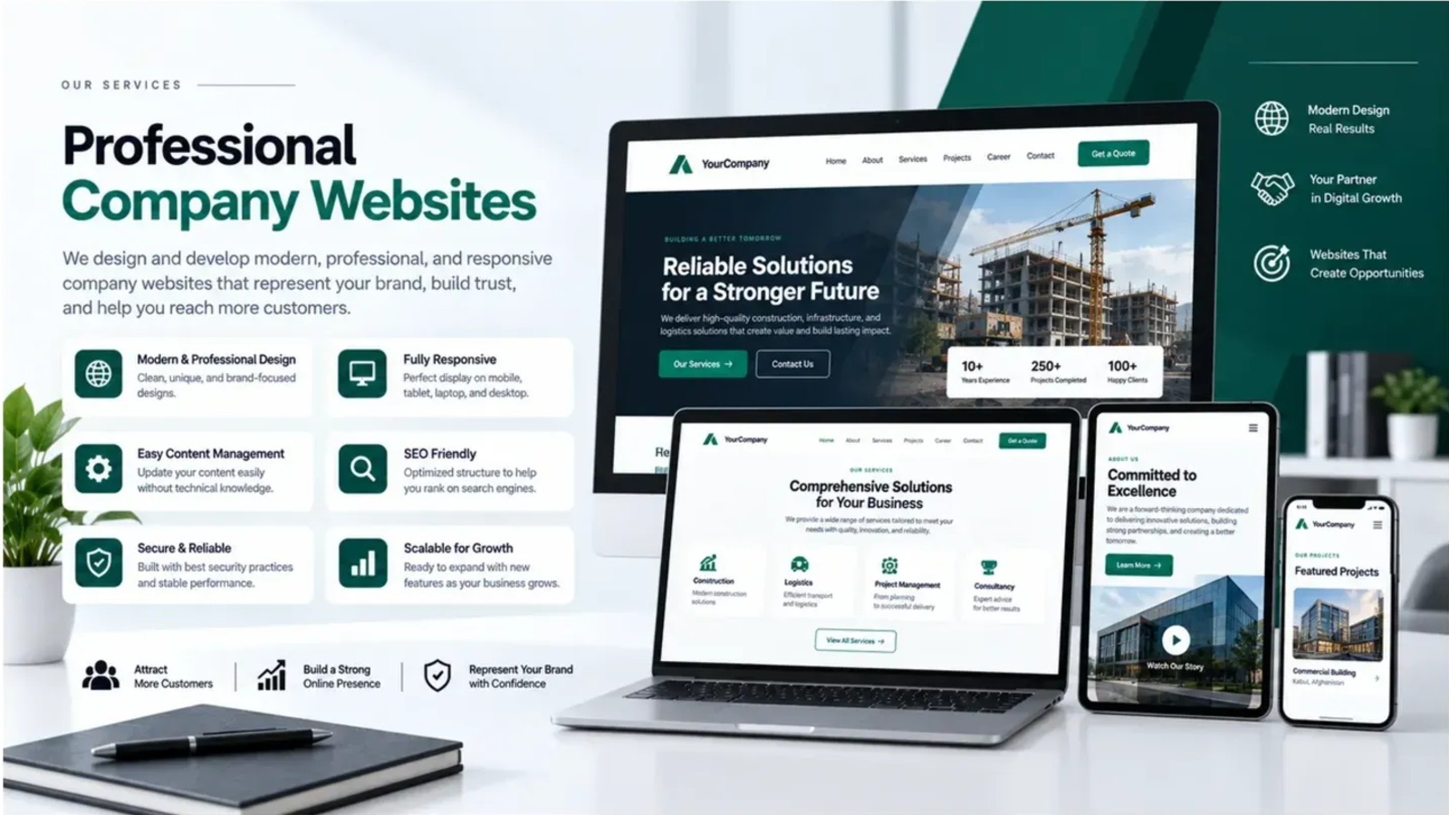 Professional Company Websites